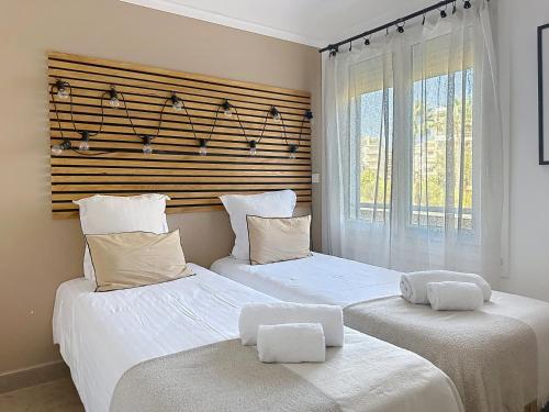 Two en-suite bedroom apartment on La Croisette - Sea view