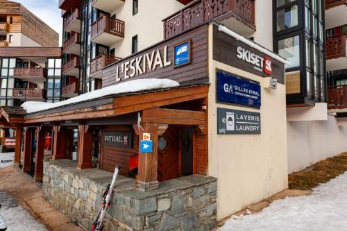 Résidence Eskival - ESKIVAL APPARTEMENT 35M² 4 PERS CENTRE STATION ACCES DIRECT SUR LES PISTES MAE-7711