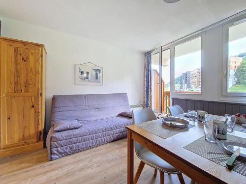 Studio cosy avec balcon, pied des pistes