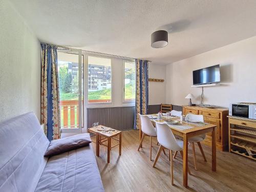 Studio cosy avec balcon, pied des pistes