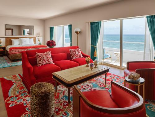 Χώρος καθιστικού στο Faena Hotel Miami Beach