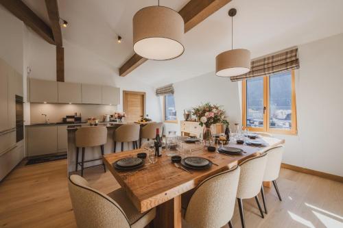 Paradisa Summit - Luxurious penthouse apartment with Mont-Blanc views