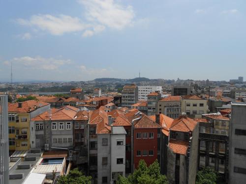 a view of a city with houses and buildings at ibis Porto Centro São Bento in Porto