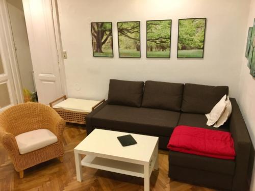 Un lugar para sentarse en Villa Traun