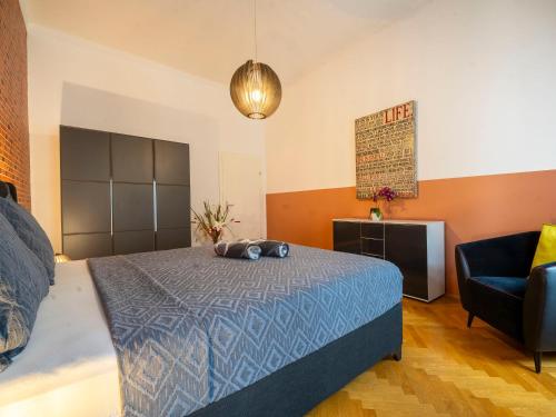 2 Bedroom Apartment for 6 near Augarten, Donaukanal & U2 Taborstraße