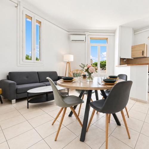 T3 cosy & rénové au calme, proche gare,mer