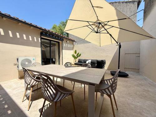 Le Patio Henri - Clim, suite & cour privée