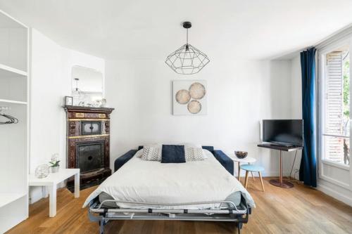 Comfortable Studio on Rue dAlésia Paris 14th