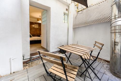 TET261I - Piso de 1 dormitorio con terraza en el Centro de Madrid - Alquiler temporal