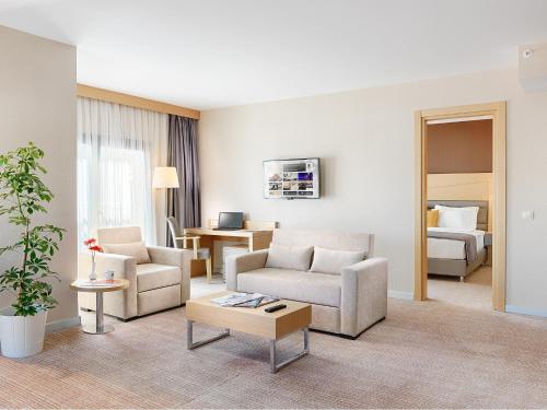 Ruang duduk di Kordon Hotel Çankaya
