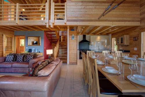 Chalet la Luge - jacuzzi - sauna