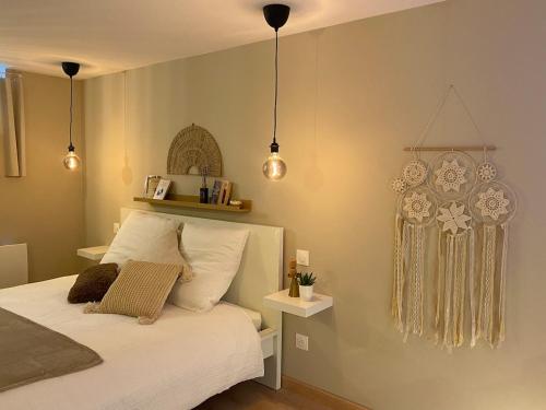 Romantic studio with private spa in Strasbourg