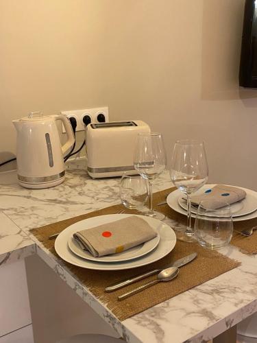 Romantic studio with private spa in Strasbourg