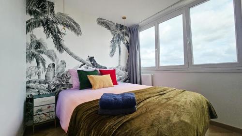 Unobstructed view parking metro nearby 8 guests