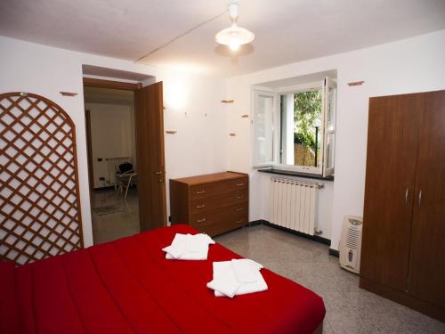 Ένα ή περισσότερα κρεβάτια σε δωμάτιο στο Il Leudo