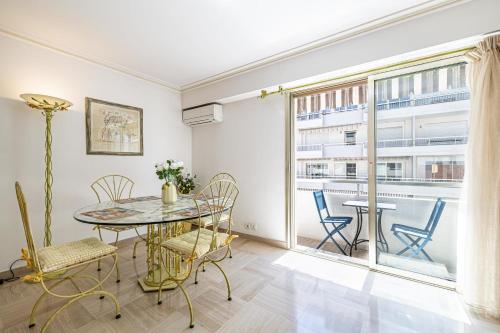 7 JUI - Beautiful one-bedroom apartment 50m from Croisette