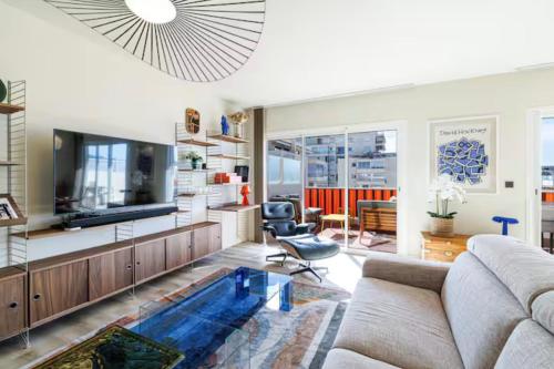 6 COUS T3 - Elegant 2-bedroom with terraces 1 min Croisette