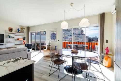 6 COUS T3 - Elegant 2-bedroom with terraces 1 min Croisette