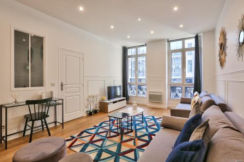 UrbanFlat 34 - Grand Appartement 3 Chambres Quartier de la Bourse & Richelieu