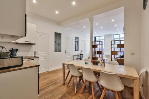 UrbanFlat 34 - Grand Appartement 3 Chambres Quartier de la Bourse & Richelieu