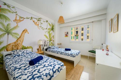 Appartement 3 chambres avec balcon Nice centre