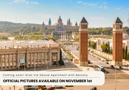 Gran Via Deluxe Apartment with Balcony