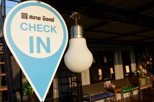 Certifikát, hodnocení, plakát nebo jiný dokument vystavený v ubytování Smile Box Coffee & Resort