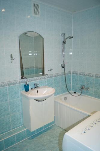 Koupelna v ubytování Dauman Apartment