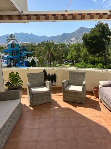 Benal Beach Sea & Pool View