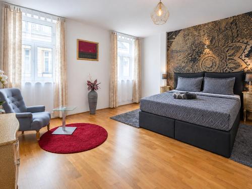 Two Bedroom Rooftop Apartment for 6 near City Center & Metro U2