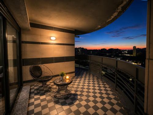 Panoramic terrace in Milan with Wi-Fi
