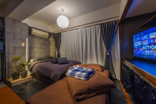 LiveStay HIROO - 1BR and Cozy Living Area, 5th floor NO elevator, 34m2, 1-3 ppl, Hiroo Area, from Stn 10 min to Shibuya