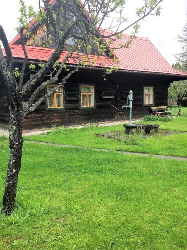 Horský apartmán Razulaにある庭
