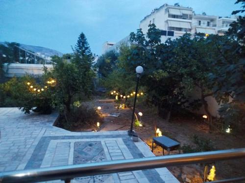 Luxury Apartment with Private big Garden & Mountain View in Palaio faliro