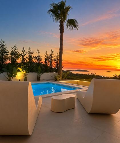 Villa Golden light