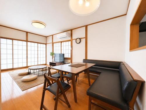 Japanese House on the hill with Fukuoka city view