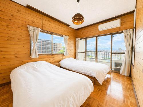 Japanese House on the hill with Fukuoka city view