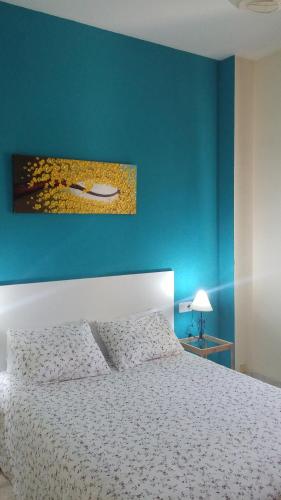 Cama o camas de una habitación en Apartamento Zulema