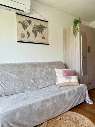 Cabin studio, Terrace, Private Parking and Swimming Pool