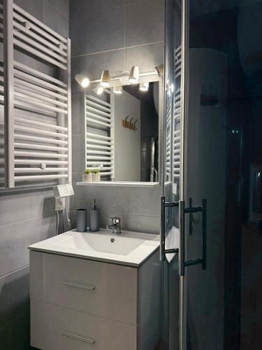 Cabin studio, Terrace, Private Parking and Swimming Pool