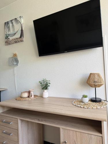 Cabin studio, Terrace, Private Parking and Swimming Pool