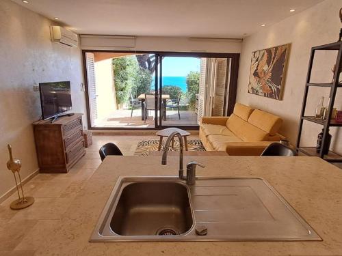 Appartement climatisé, vue mer - 4 pers.