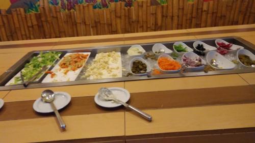 ヴィラの敷地内または近くでの食事または食べ物