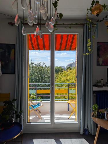 Canopée, paisible, chaleureux, lumineux, balcon