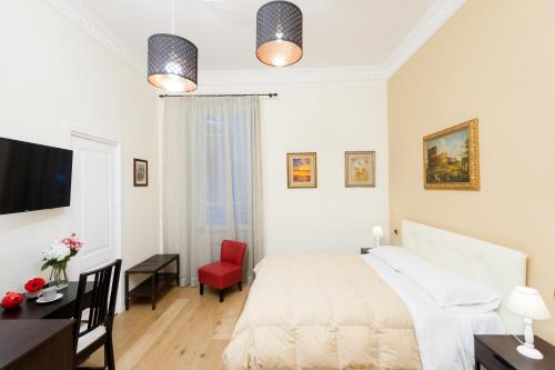 Cama o camas de una habitación en MyBedCavour