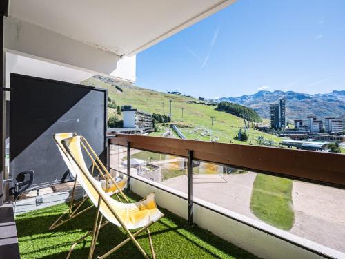 Studio lumineux avec balcon, Ski aux pieds, 4 pers - FR-1-344-945