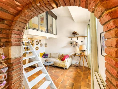 "Au Dessus des Toits" Entrée autonome - Linge