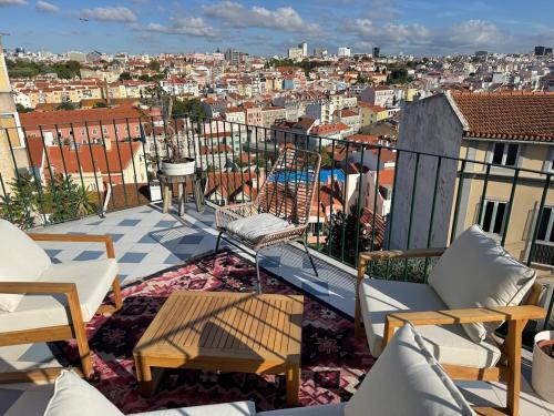 Lovely design apartment with big terrace