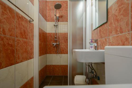 Ένα μπάνιο στο Apartment Vicenco top location