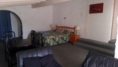 Cama o camas de una habitación en The Nambucca Motel